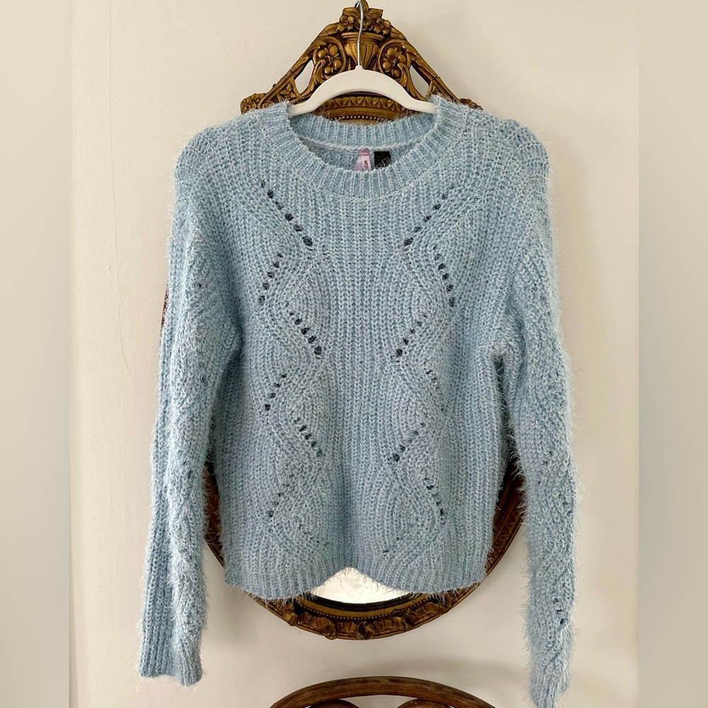 NWT Cozy Blue Sweater
